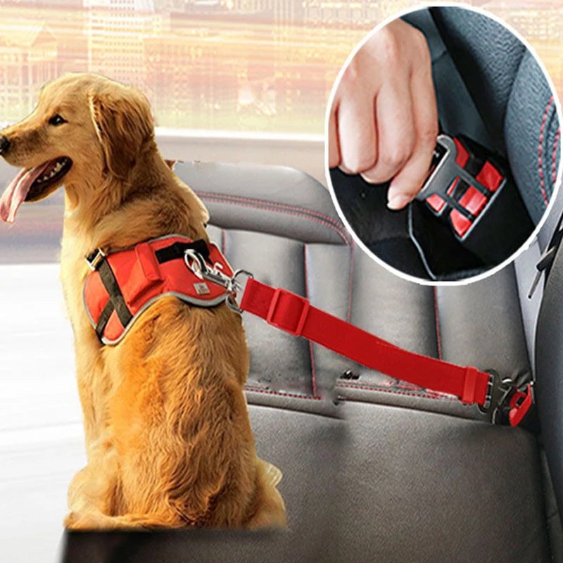 Zairova™ Adjustable Dog Car Seat Belt Leash