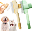 Self-Cleaning Pet Brush for Cats & Dogs