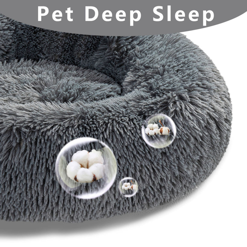 Fluffy Calming Dog Bed for Small & Large Dogs