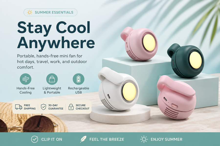 Zairova AirClip Mini Fan