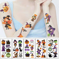 10-Sheet Kids Halloween Temporary Tattoo Party Pack