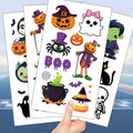 10-Sheet Kids Halloween Temporary Tattoo Party Pack