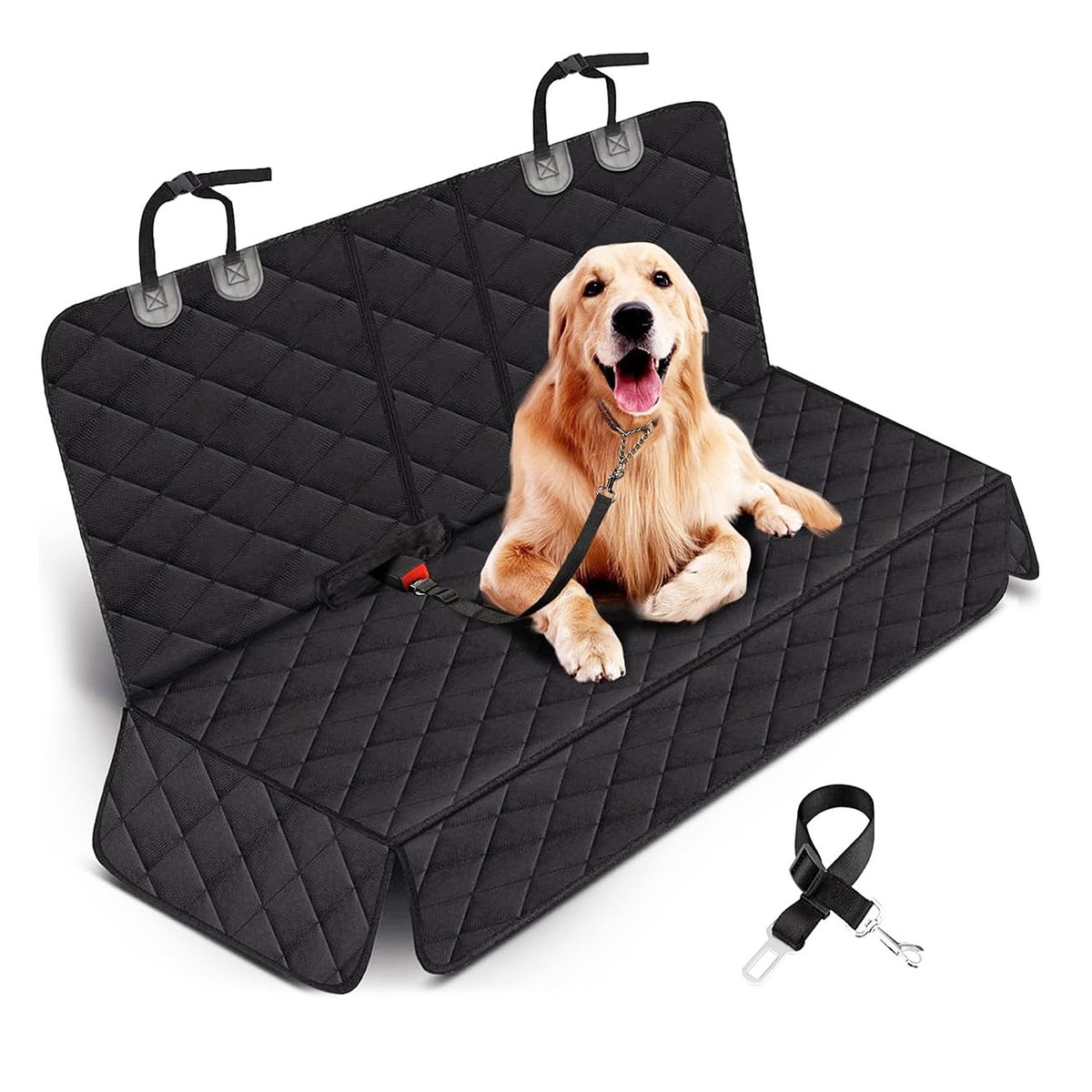 Waterproof Dog Car Seat Cover for Back Seat Protection