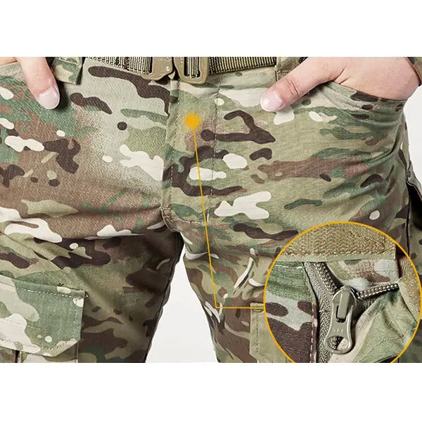 Zairova™ Men's Tactical Cargo Pants with Knee & Hip Protection