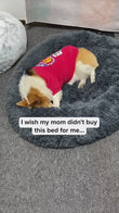 Fluffy Calming Dog Bed for Small & Large Dogs